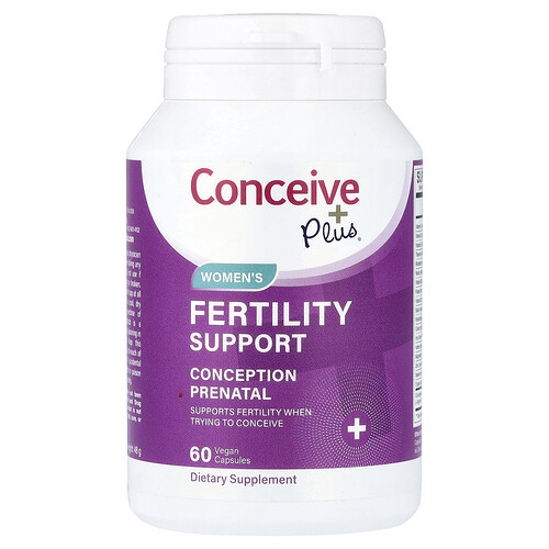 Conceive Plus, Women‘s Fertility Support, Unterstützung der Fruchtbarkeit von Frauen, 60 vegane Kapseln
