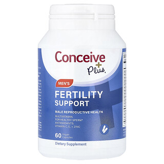 Conceive Plus, Suport pentru fertilitatea masculină, 60 capsule vegane
