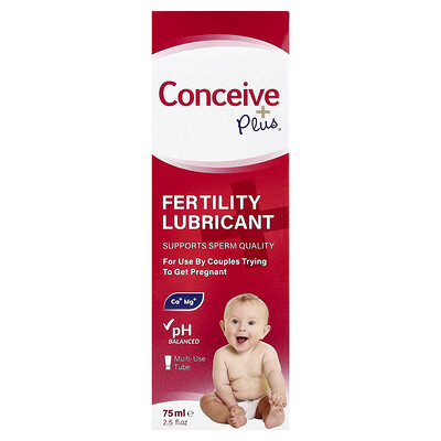Product Image for Conceive Plus, Fertility Lubricant, 2.5 fl oz (75 ml)