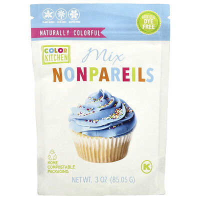 Product Image for ColorKitchen, Mix Nonpareils Sprinkles, 3 oz (85.05 g)