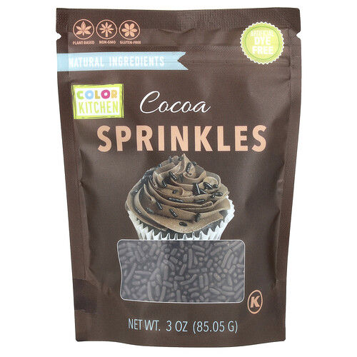 Colorkitchen Cocoa Sprinkles, 3 oz (85.05 g)