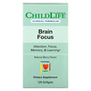 Childlife Clinicals, Brain Focus, натуральные ягоды, 120 мягких таблеток