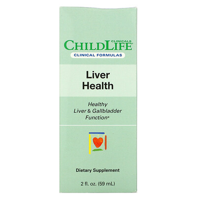 Childlife Clinicals Liver Health, Natural Grape, 2 fl oz (59 ml)