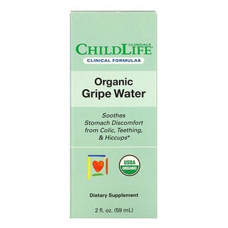 Childlife Clinicals, Органическая вода для гриппа, 59 мл (2 жидк. Унции)