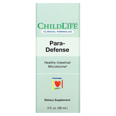 Childlife Clinicals Para-Defense здоровая кишечная микробиома 59 мл (2 жидк. Унции)