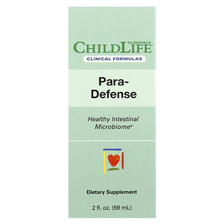 ChildLife Clinicals, Para-Defense, zdravý črevný mikrobióm, 2 fl oz (59 ml)