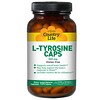 L-тирозин, 500 мг, 100 растительных капсул