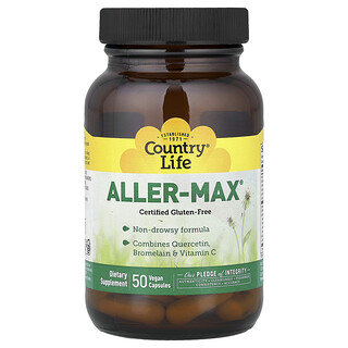 Country Life, Aller-Max®, 50 veganske kapsler