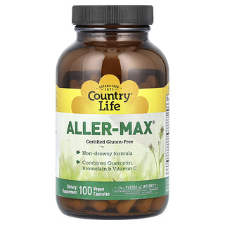 Country Life, Aller-Max，100 粒素食膠囊