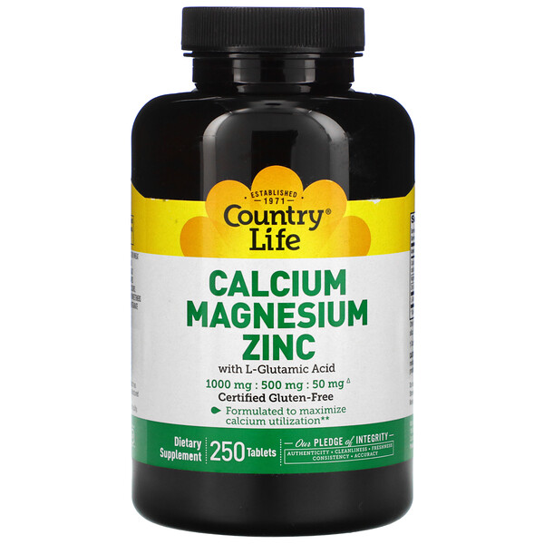 칼슘 마그네슘 아연, 250정