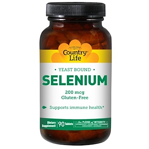 Отзывы о Кантри Лайф, Selenium, 200 mcg, 90 Tablets