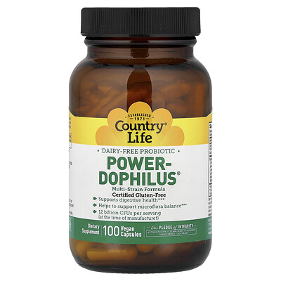 Product Image for Country Life, Power-Dophilus , 100 Vegan Capsules