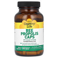 Country Life, Capsules de propolis d'abeille, 100 capsules végétariennes