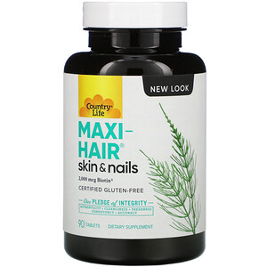 Кантри Лайф, Maxi-Hair, Skin & Nails, 90 Tablets отзывы покупателей