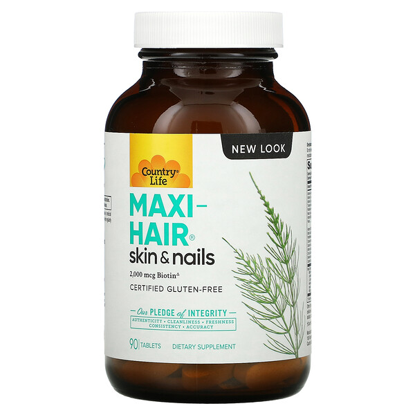 Country Life, Maxi-Hair, Π΄ΠΎΠ±Π°Π²ΠΊΠ° Π΄Π»Ρ ΠΊΠΎΠΆΠΈ ΠΈ Π½ΠΎΠ³ΡΠ΅ΠΉ, 90Β ΡΠ°Π±Π»Π΅ΡΠΎΠΊ