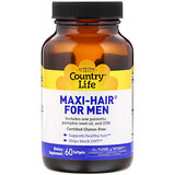 Country Life Maxi Hair Plus 5 000 Mg 120 Vegetarian Capsules