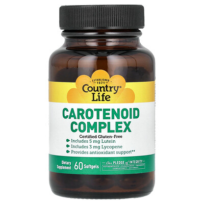 Product Image for Country Life, Carotenoid Complex, 60 Softgels