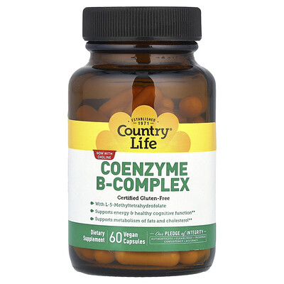 Product Image for Country Life, Coenzyme B-Complex , 60 Vegan Capsules