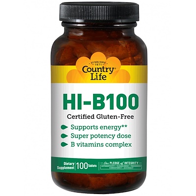 

Country Life HI-B100, 100 таблеток