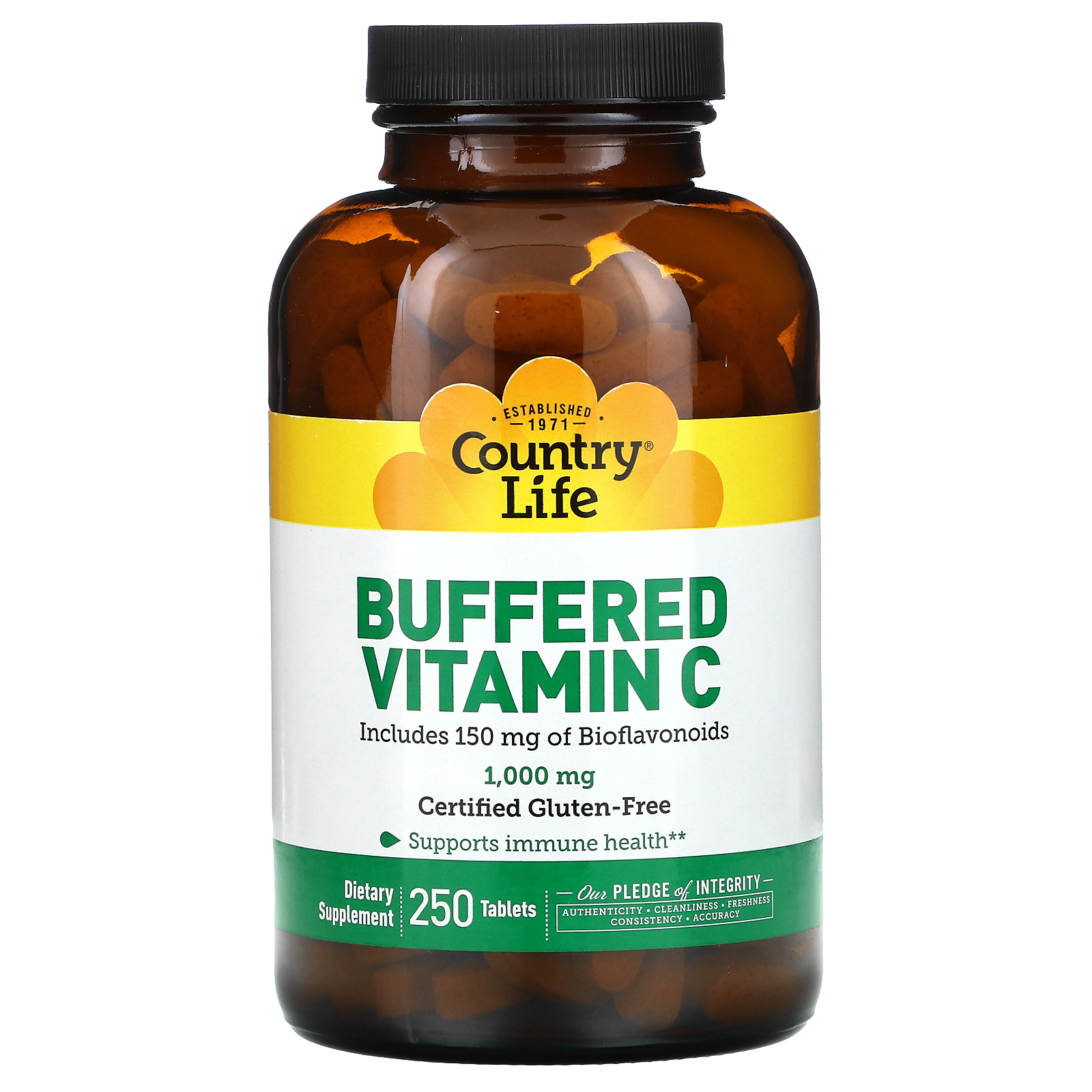Buffered vitamin