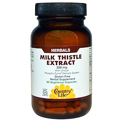 Milk Thistle Extract, 200 mg, 60 Vegetarian Capsules