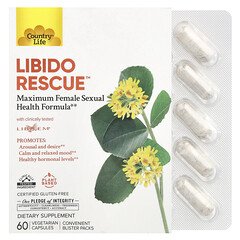 Libido Rescue™, 60 вегетаріанських капсул