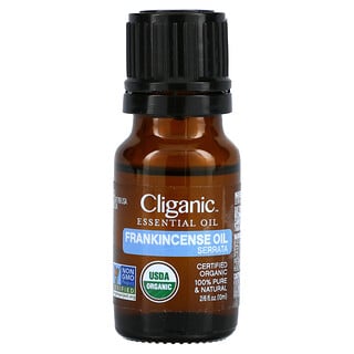 Cliganic, 全纯精油，乳香，0.33 液量盎司（10 毫升）