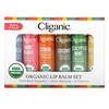 Cliganic, Organic Lip Balm Set, 6 Pack, 0.15 fl oz (4.25 ml) Each