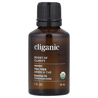 Cliganic, 有机茶树精油，1 液量盎司（30 毫升）