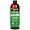 Cliganic‏, Organic Castor Oil, 16 fl oz (473 ml)