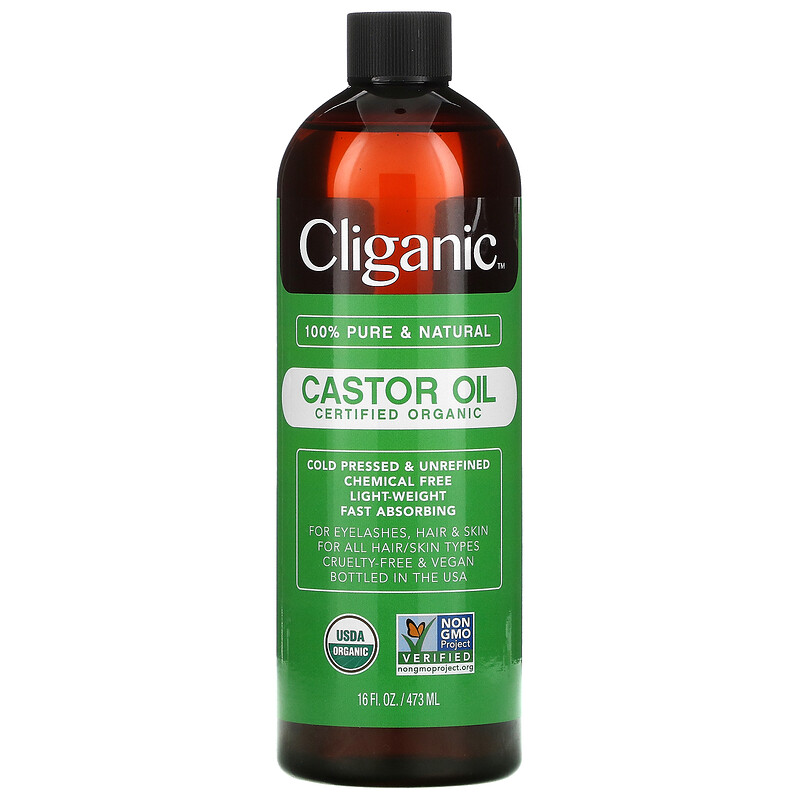 Cliganic, Organic Castor Oil, 16 fl oz (473 ml) iHerb