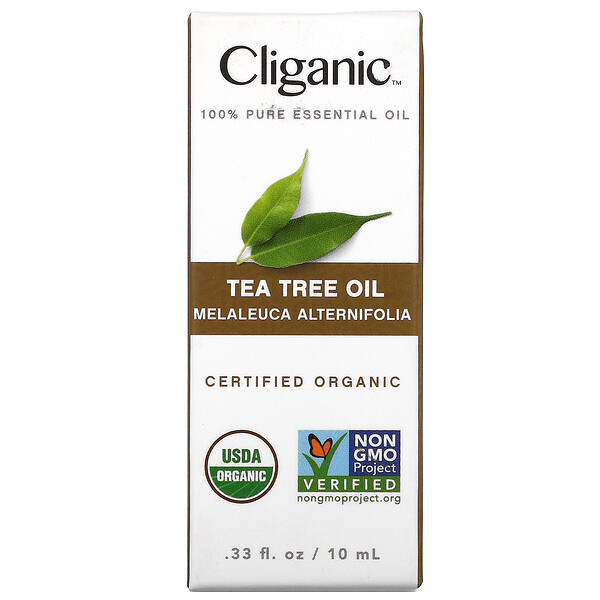 100% Pure Essential Oil, Tea Tree, 0.33 fl oz (10 ml)
