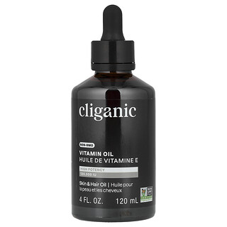 Cliganic, E-vitamin-olaj, 120 ml (4 fl oz)