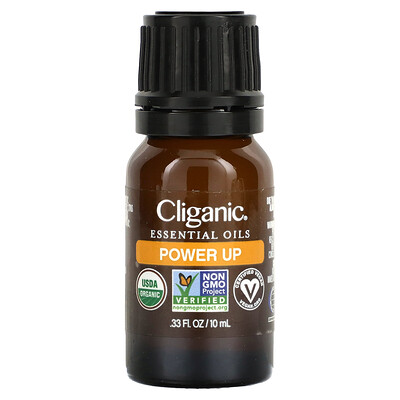

Cliganic Essential Oil Blend Power Up 0.33 fl oz (10 ml)