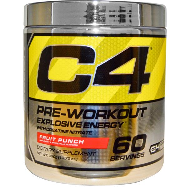 Cellucor, C4, PreWorkout, Explosive Energy, Fruit Punch, 13.75 oz (390 g)