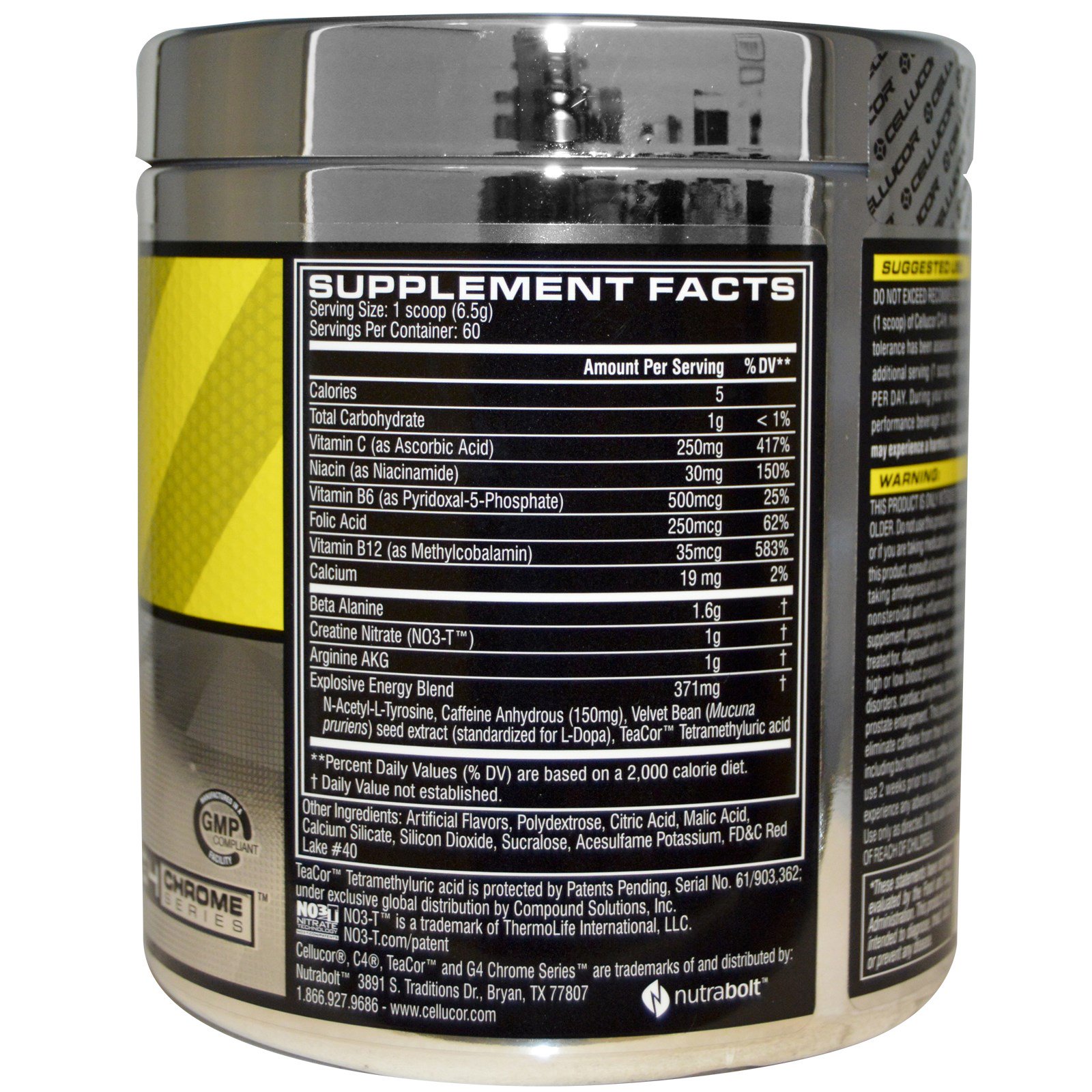 Cellucor, C4, PreWorkout, Explosive Energy, Watermelon