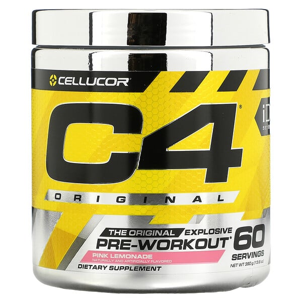 Cellucor, C4 Original Explosive, Pre-Workout, Pink Lemonade, 13.8 oz (390 g)