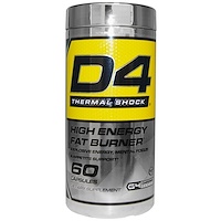 Cellucor, D4 Thermal Shock, High Energy Fat Burner, 60 Capsules - iHerb.com