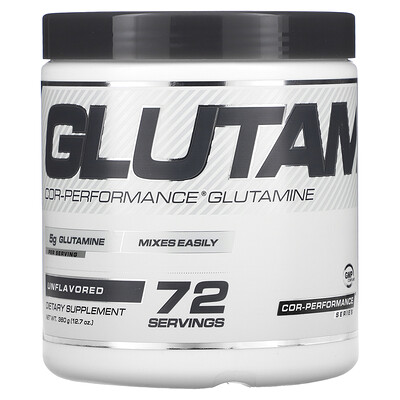 

Cellucor, Glutam, Cor-Performance Glutamine, Unflavored, 12.7 oz (360 g)