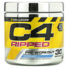 Cellucor, C4 Ripped, Explosive Pre-Workout, Icy Blue Razz, 6.3 oz (180 g)