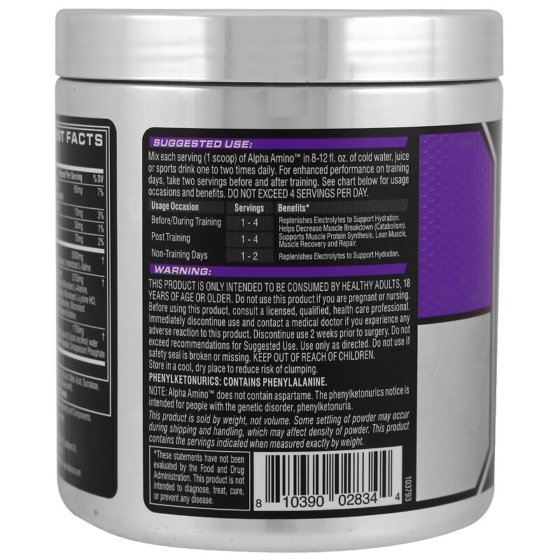 Cellucor, Alpha Amino, Performance BCAAs, Watermelon, 13.4 oz (381 g