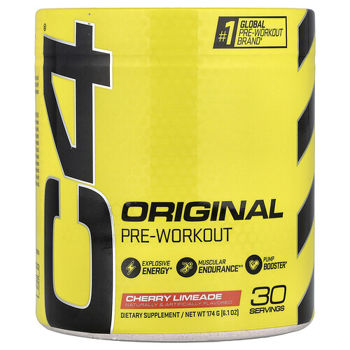 C4 / Cellucor C4® Original, Pre-Workout, Cherry Limeade, 6.1 oz (174 g)