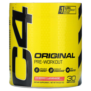 C4 / Cellucor, C4 Original, преди тренировка, Cherry Limeade, 6,1 oz (174 g)