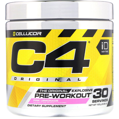 Cellucor C4 Original Explosive, Pre-Workout, Pink Lemonade, 6.88 oz (195 g)