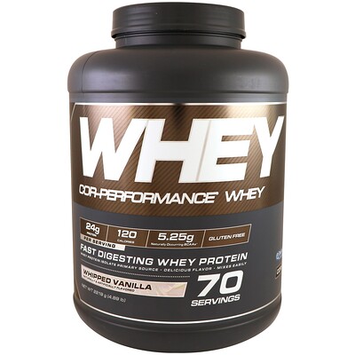 Cellucor Cor-Performance Whey, Whipped Vanilla, 4.89 lbs (2219 g)