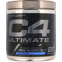 C4 Ultimate, Pre-workout, Icy Blue Razz, 13.4 oz (380 g) - изображение