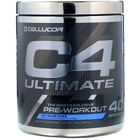 C4 Ultimate, предтренировочный, вкус Icy Blue Razz, 26,8 унц. (760 г) - изображение