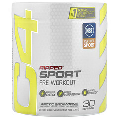 C4 Ripped® Sport, передтренувальний продукт, арктичний сніговий конус, 210 г