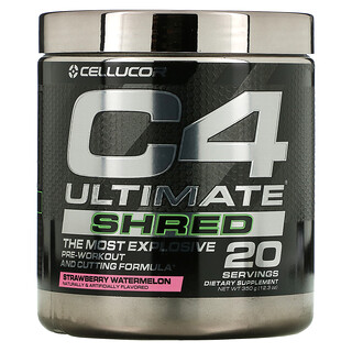 Cellucor, C4 Ultimate Shred, Pre-Workout, Strawberry Watermelon, 12.3 oz (350 g)