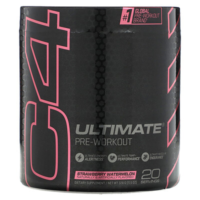 

Cellucor, C4 Ultimate Pre-Workout, Strawberry Watermelon, 11.5 oz (328 g)